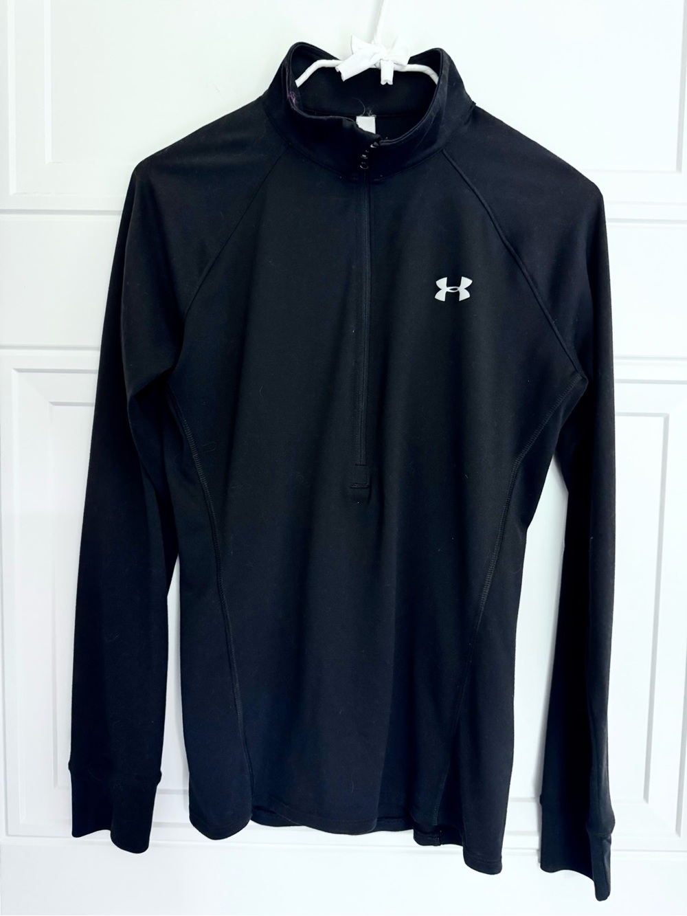 Under Armour Women’s Black Quarter-Zip Performance Top, XS